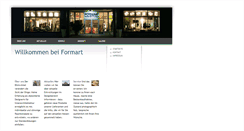 Desktop Screenshot of formart-rastatt.de